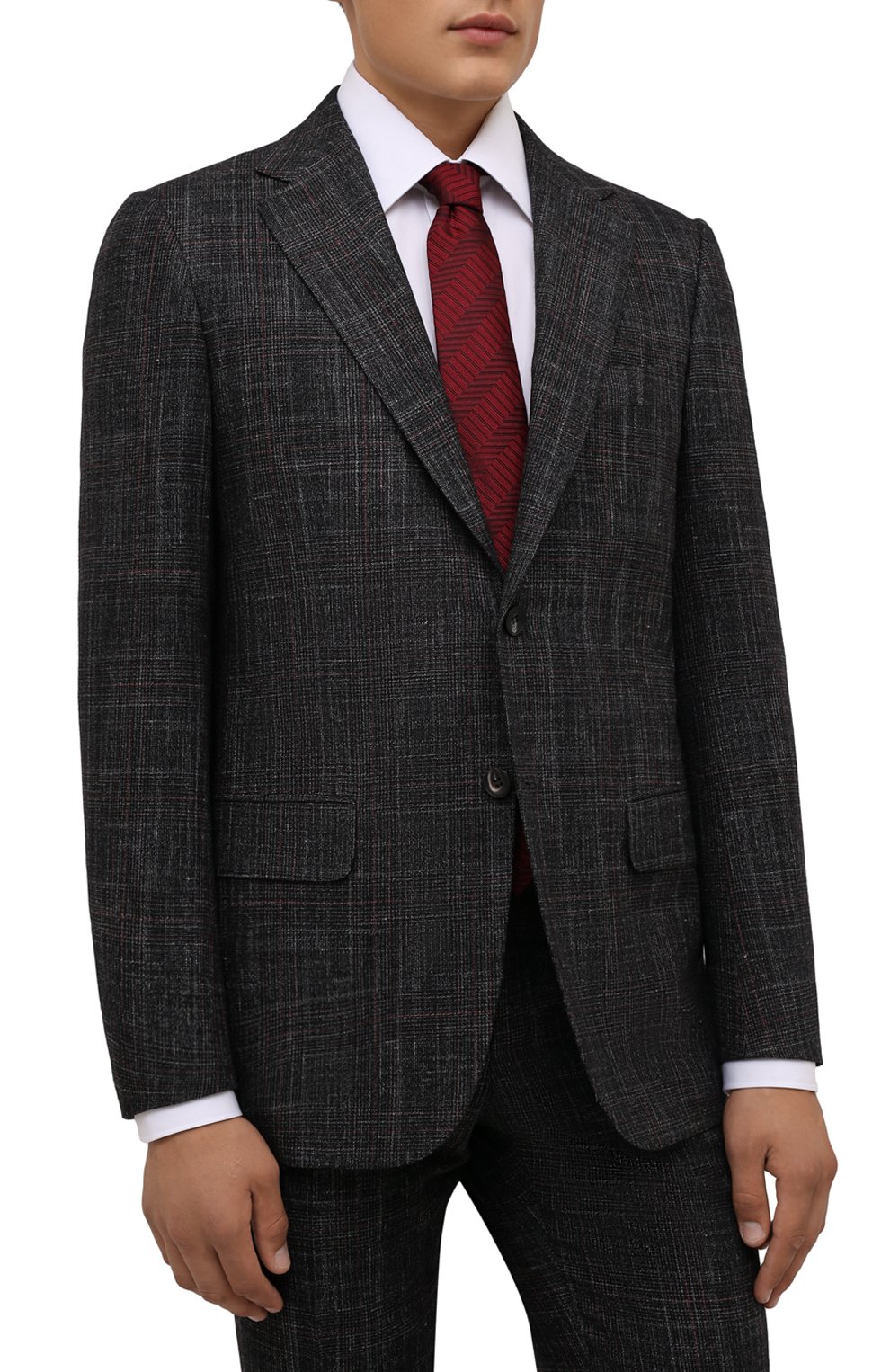 Шелковый галстук LANVIN, арт. 3212/TIE, фото 2