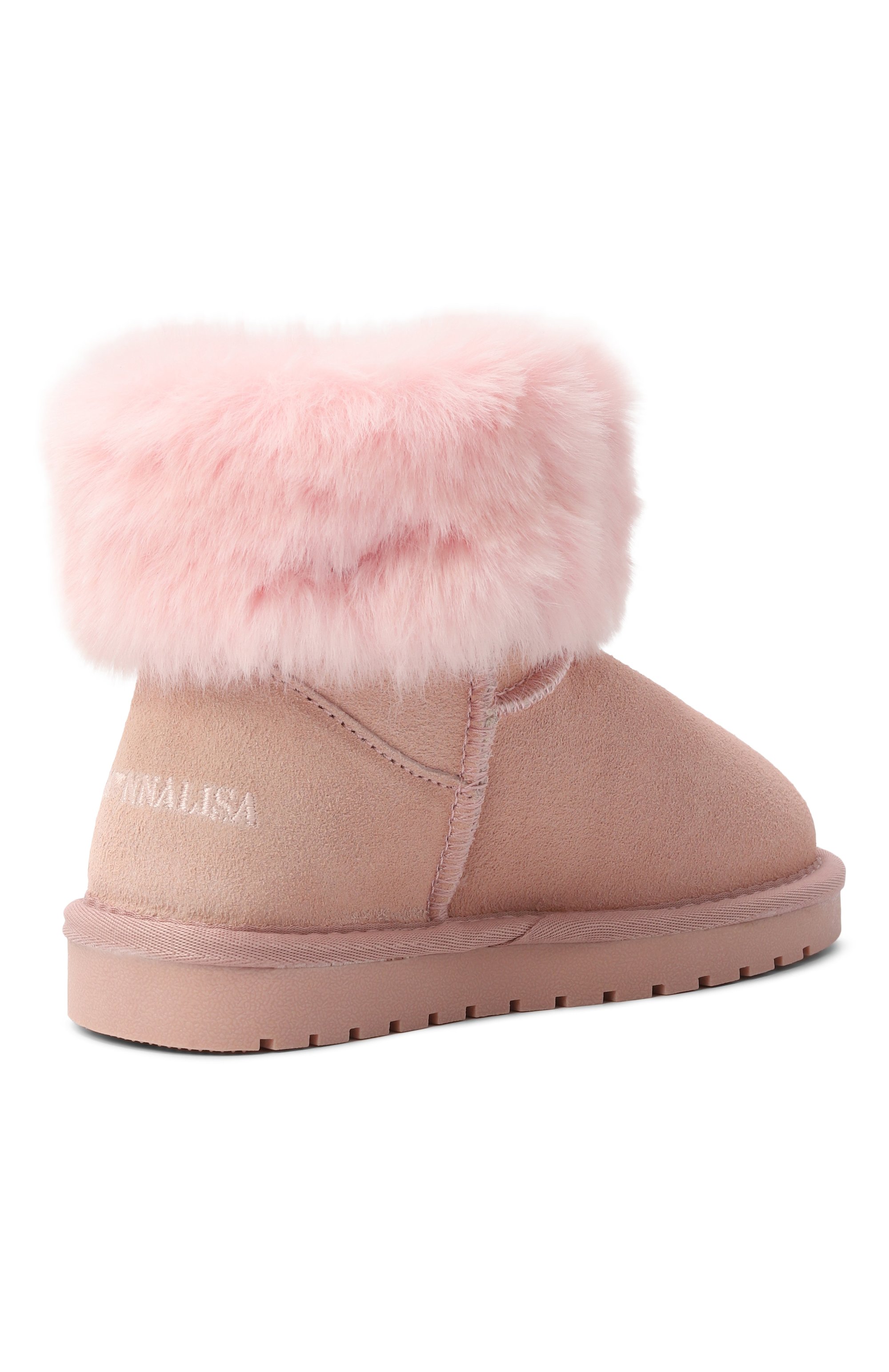 Полусапоги MONNALISA розового цвета по цене 17500 руб., арт. 8CF004, фото 3 Полусапоги MONNALISA, арт. 8CF004, фото 3