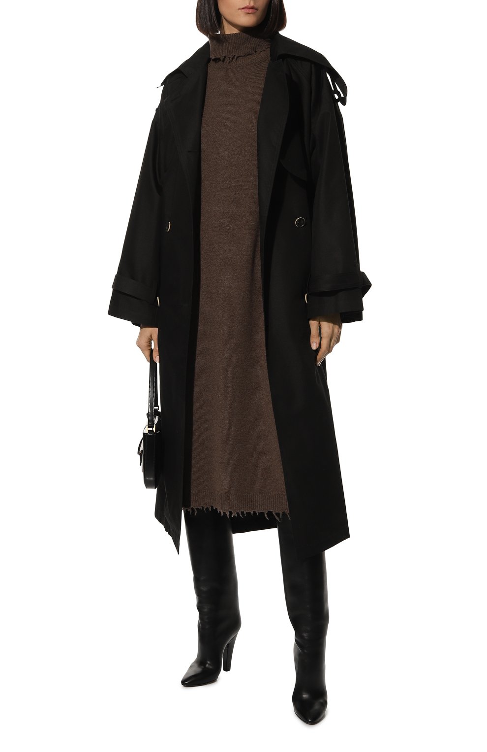 Платье из шерсти и кашемира ADDICTED, арт. MK916_, фото 2