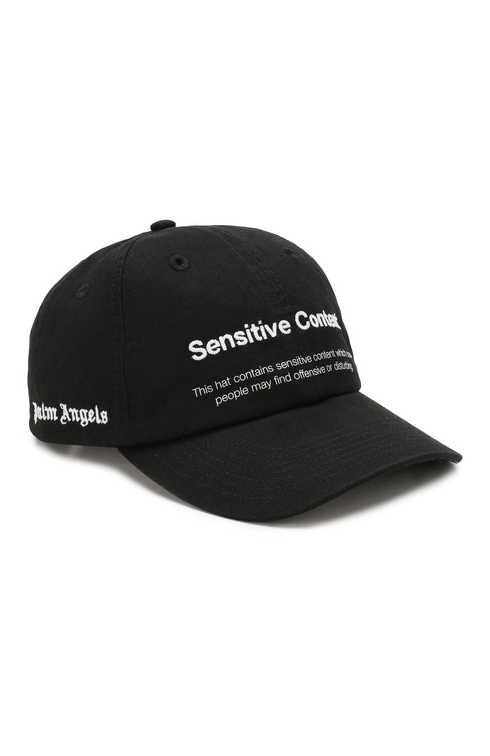Хлопковая бейсболка PALM ANGELS, арт. PMLB009F192240061001, фото 1