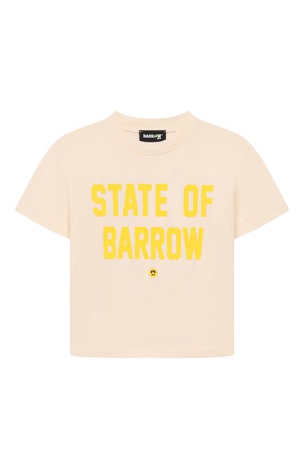 Хлопковая футболка BARROW, арт. F5BKJUTH077