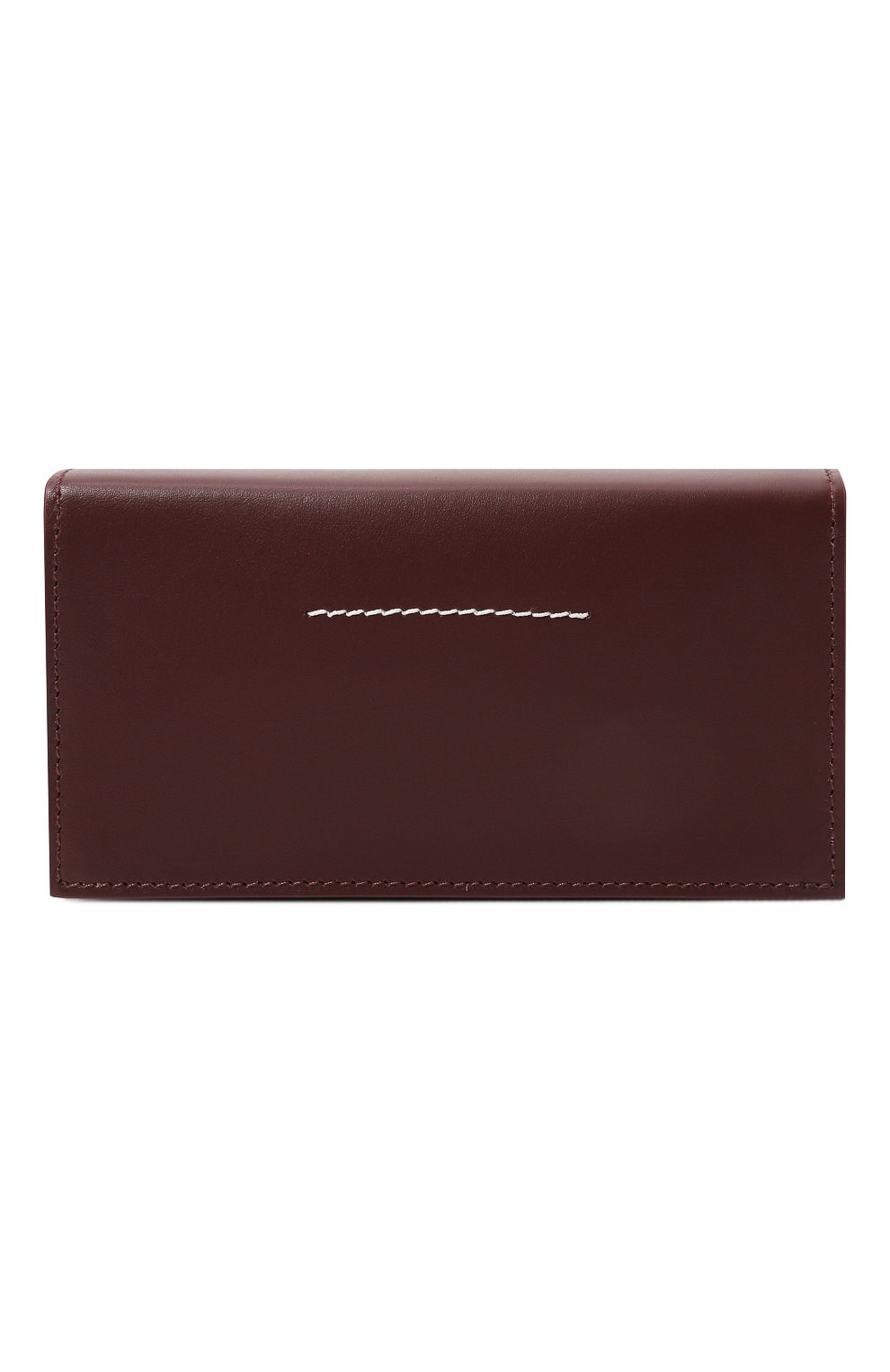 Сумка label logo mini MM6 бордового цвета по цене 52000 руб., арт. SB5ZI0002/P5693, фото 6 Сумка label logo mini MM6, арт. SB5ZI0002/P5693, фото 6