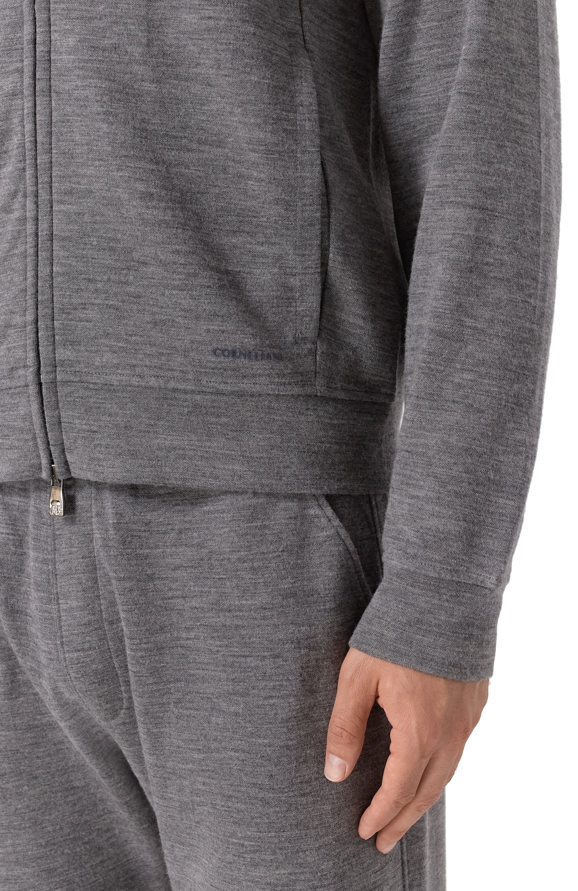 Кардиган из шерсти и хлопка CORNELIANI, арт. 26G566-2625016, фото 5