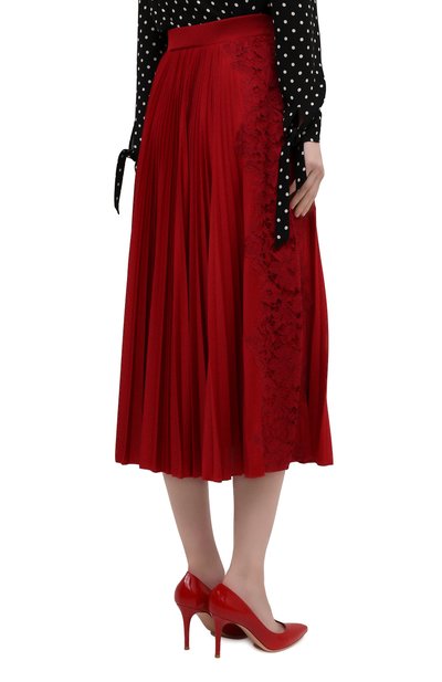 Плиссированная юбка VALENTINO, арт. VB3MD02T668, фото 4