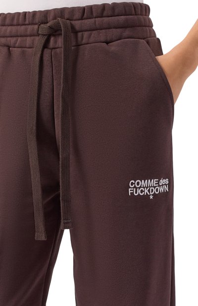 Хлопковые джоггеры COMME DES FUCKDOWN, арт. CFABW01371, фото 5