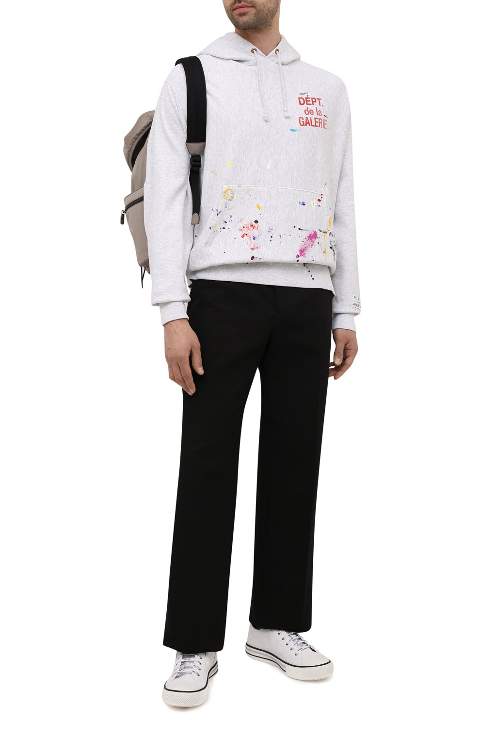 Хлопковое худи GALLERY DEPT., арт. GD-FR-2025-P, фото 2