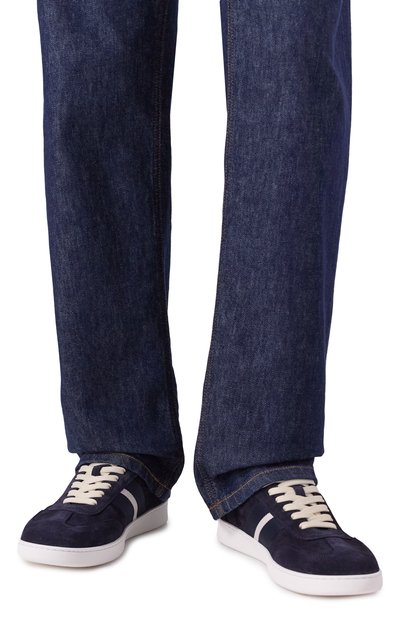 Замшевые кеды retro crest BALLY, арт. MSK0F7/SU005, фото 3