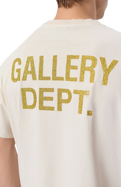 Хлопковая футболка GALLERY DEPT., арт. T0P008/C0TT0N, фото 5