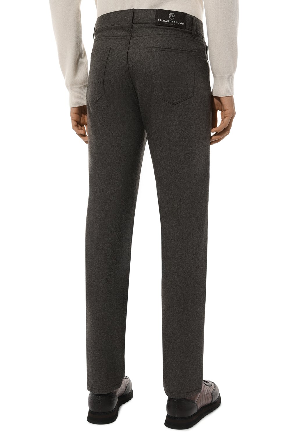 Шерстяные брюки RICHARD J. BROWN, арт. R0MA RZ/T187/10, фото 4