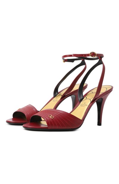 Женские кожаные босоножки ladycrush 85 VALENTINO, арт. 6W2S0LD0/DDT