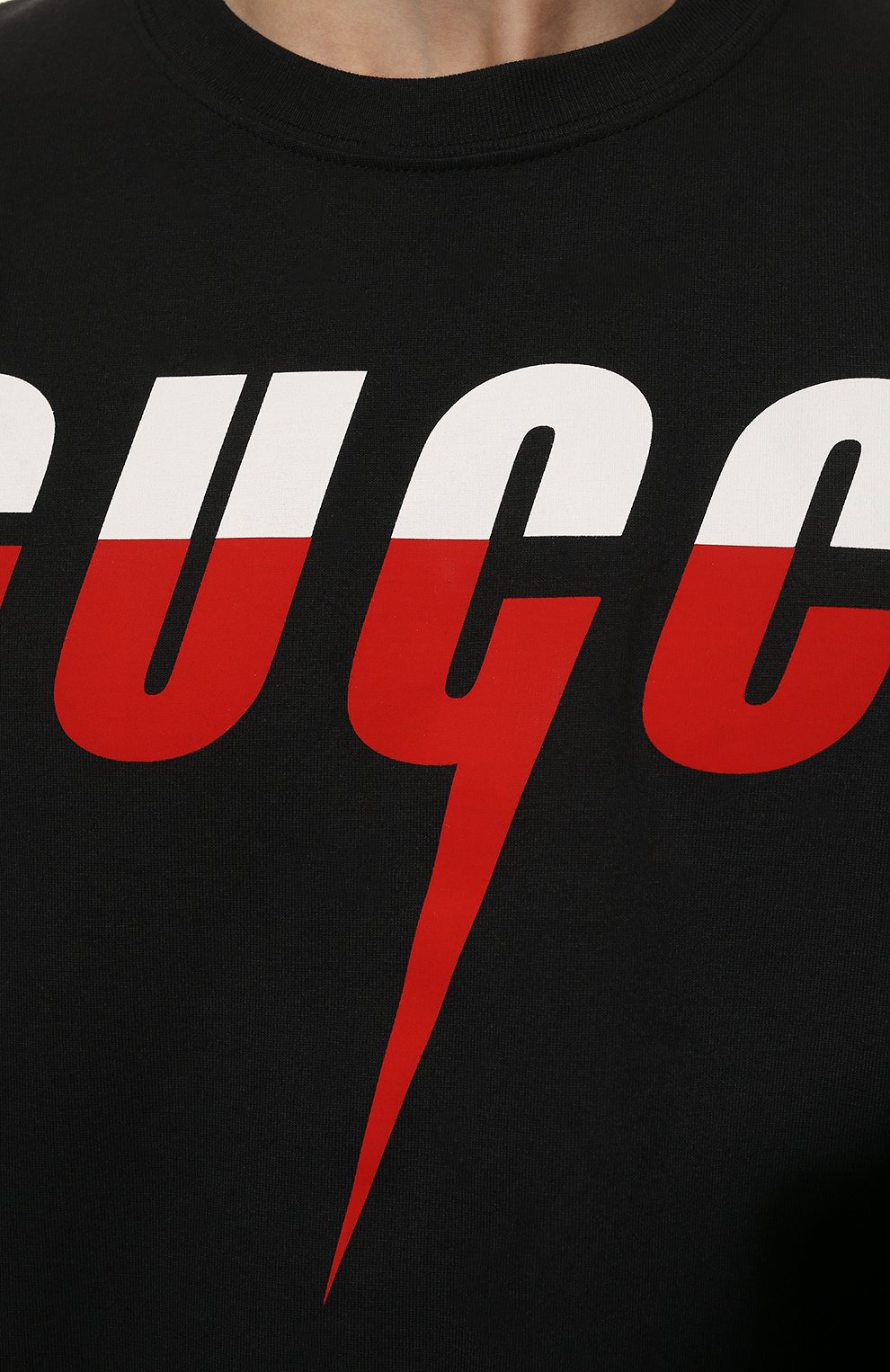 Хлопковая футболка  GUCCI, арт. 565806/XJAZY, фото 5