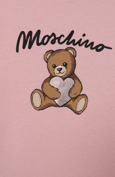 Хлопковое платье MOSCHINO, арт. HBV0FC/LCA40/10-14, фото 3