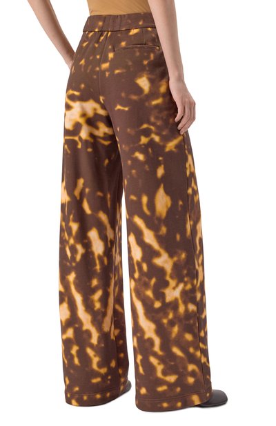 Хлопковые брюки DRIES VAN NOTEN коричневого цвета по цене 66700 руб., арт. 251-011119-1612, фото 4 Хлопковые брюки DRIES VAN NOTEN, арт. 251-011119-1612, фото 4