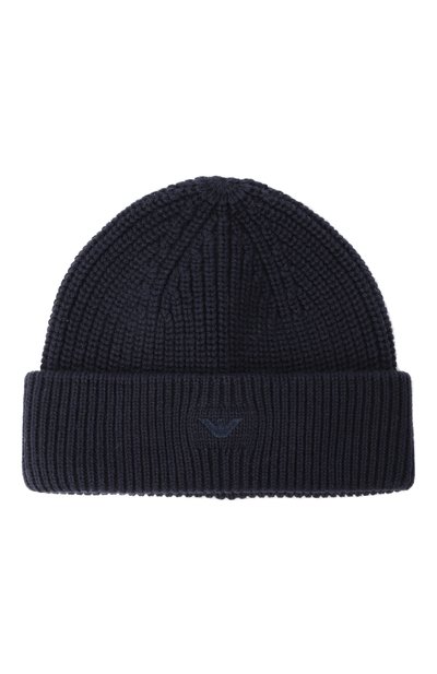 Шапка из хлопка и шерсти EMPORIO ARMANI, арт. EB000687/AF17338