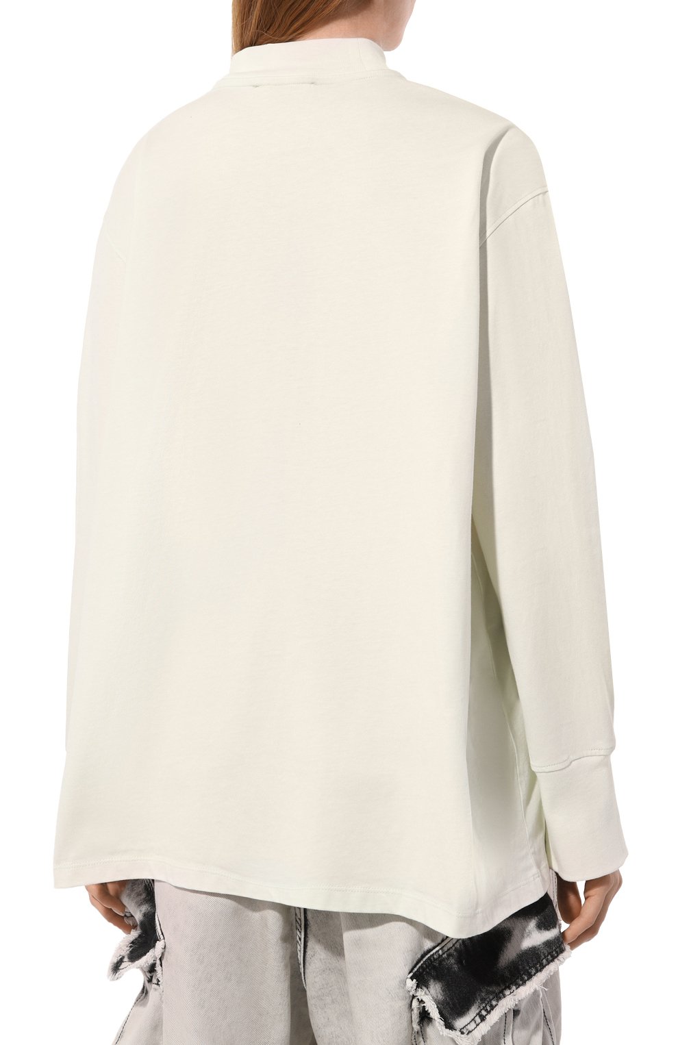 Хлопковый свитшот THE ATTICO, арт. 247WCT246/J025, фото 4