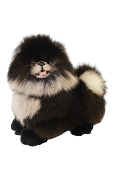 Мягкая игрушка шпиц из норки и песца CAROLON, арт. МИ-25-СМ-002-5