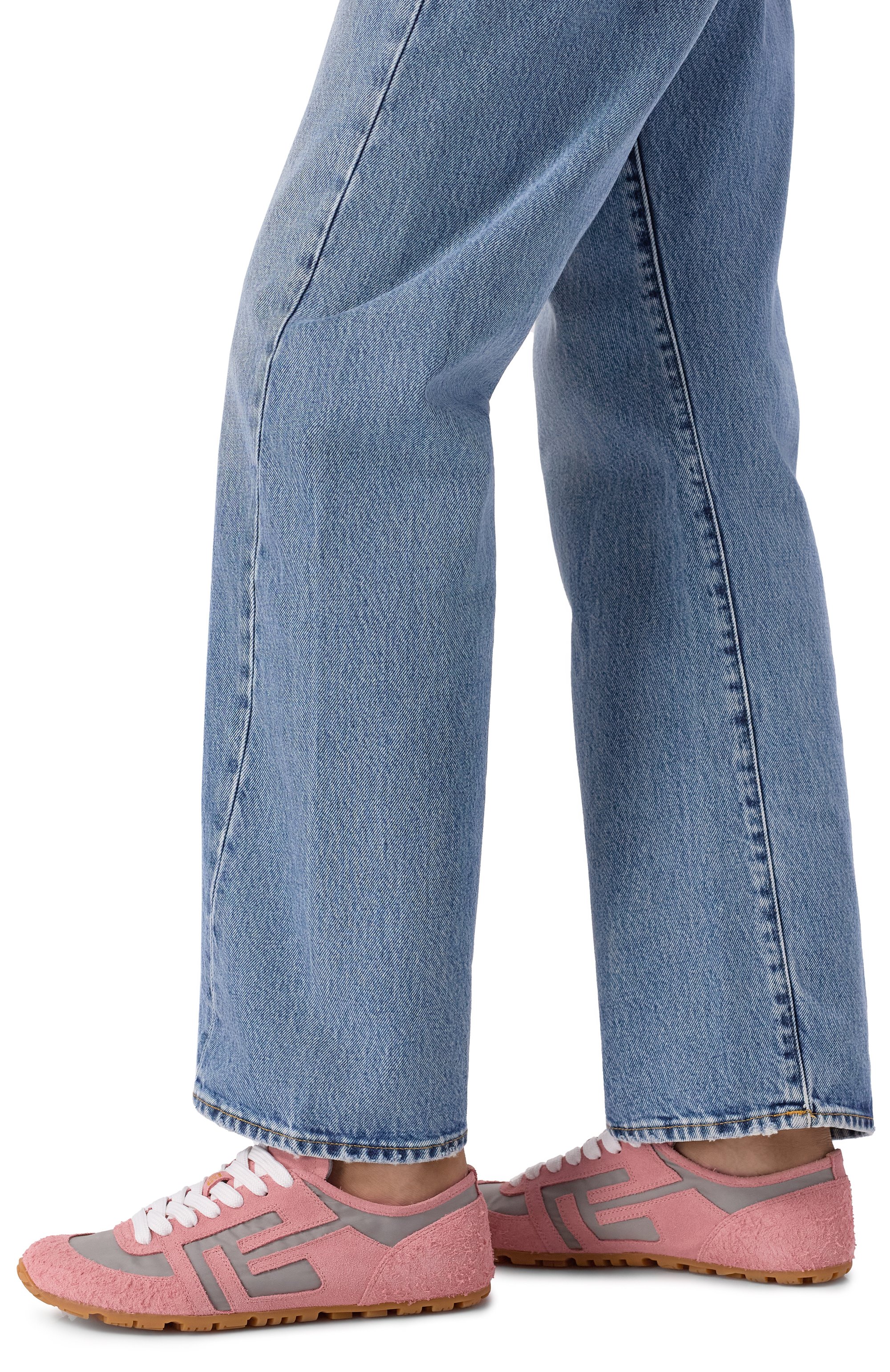 Комбинированные кроссовки racer 45 BALMAIN, арт. GN1VI762/TYHC, фото 2