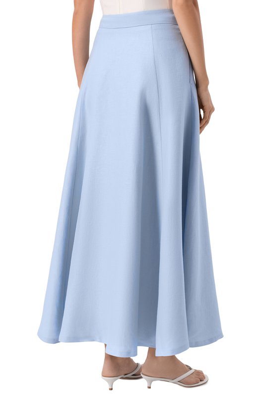 Льняная юбка MVST M26.2PW.S900/T30 Голубой  M26.2PW.S900/T30 Фото 4