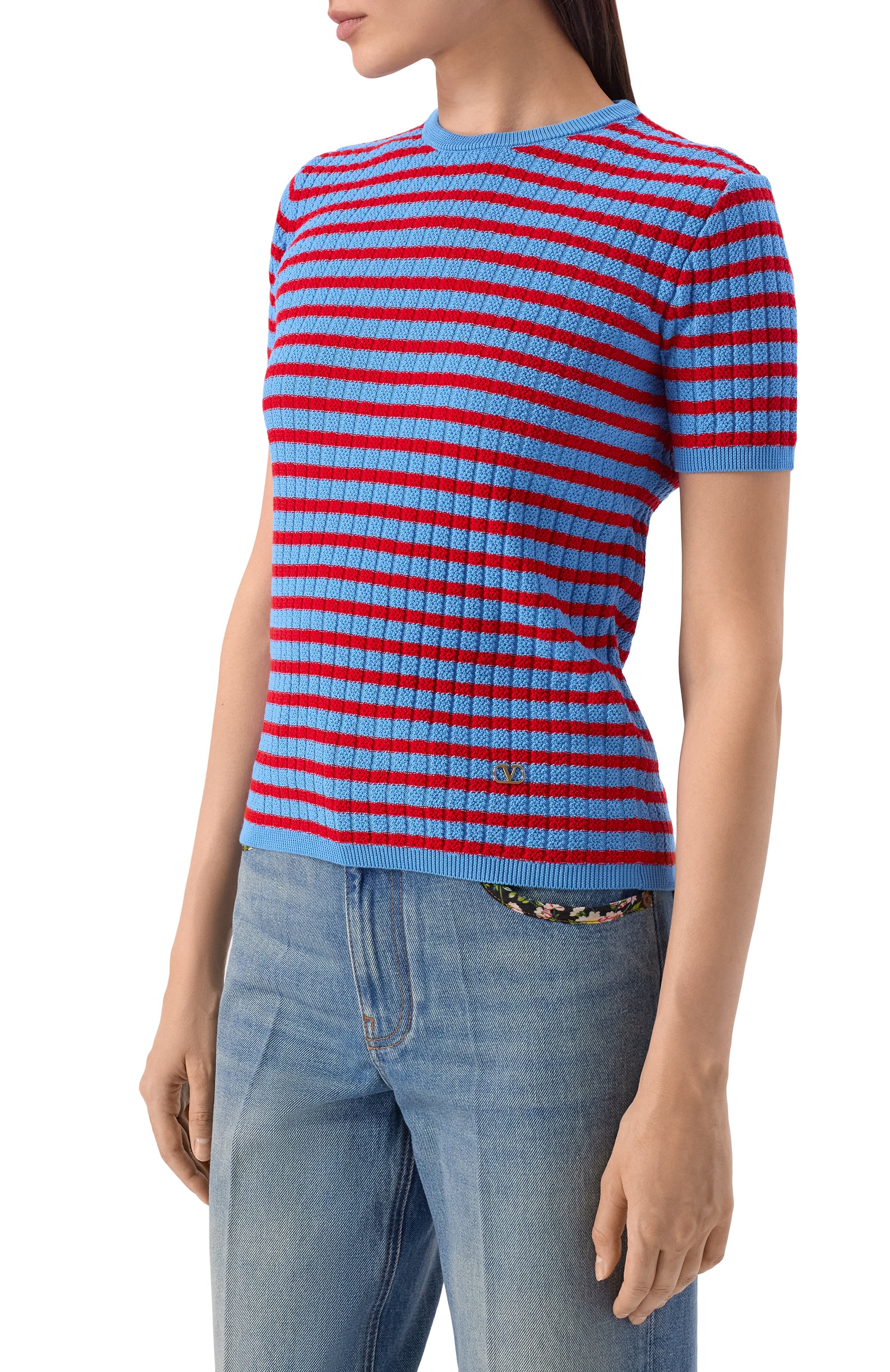 Хлопковый пуловер VALENTINO, арт. 8B3KC71W/A36, фото 3