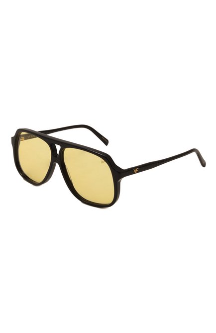 Женские солнцезащитные очки VINTAGE FRAMES желтого цвета, арт. KING SIZE BLACK/YELL0W | Фото 1 (Нос: Не проставлено; Региональные ограничения белый список (Axapta Mercury): Не проставлено)