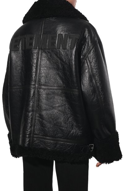 Дубленка из овчины VETEMENTS, арт. UE52JA850BL 2431/W, фото 4