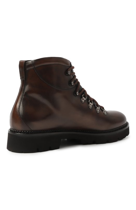 Кожаные ботинки Polacco Livigno W.Gibbs 0260021/CAMEL/VITELL0 W00LEN Коричневый  0260021/CAMEL/VITELL0 W00LEN Фото 5