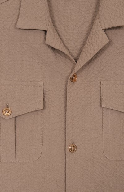 Хлопковая рубашка VERSACE, арт. 1018511/1A13064/8A-14A, фото 3