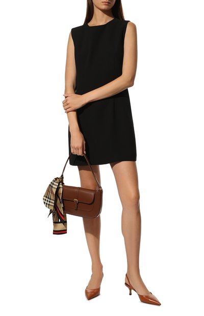 Шелковый шарф-бандо BURBERRY, арт. 8037017, фото 3