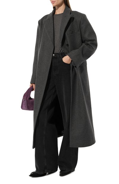 Хлопковая футболка IRO серого цвета по цене 18100 руб., арт. WP19F0RTUNA, фото 2 Хлопковая футболка IRO, арт. WP19F0RTUNA, фото 2