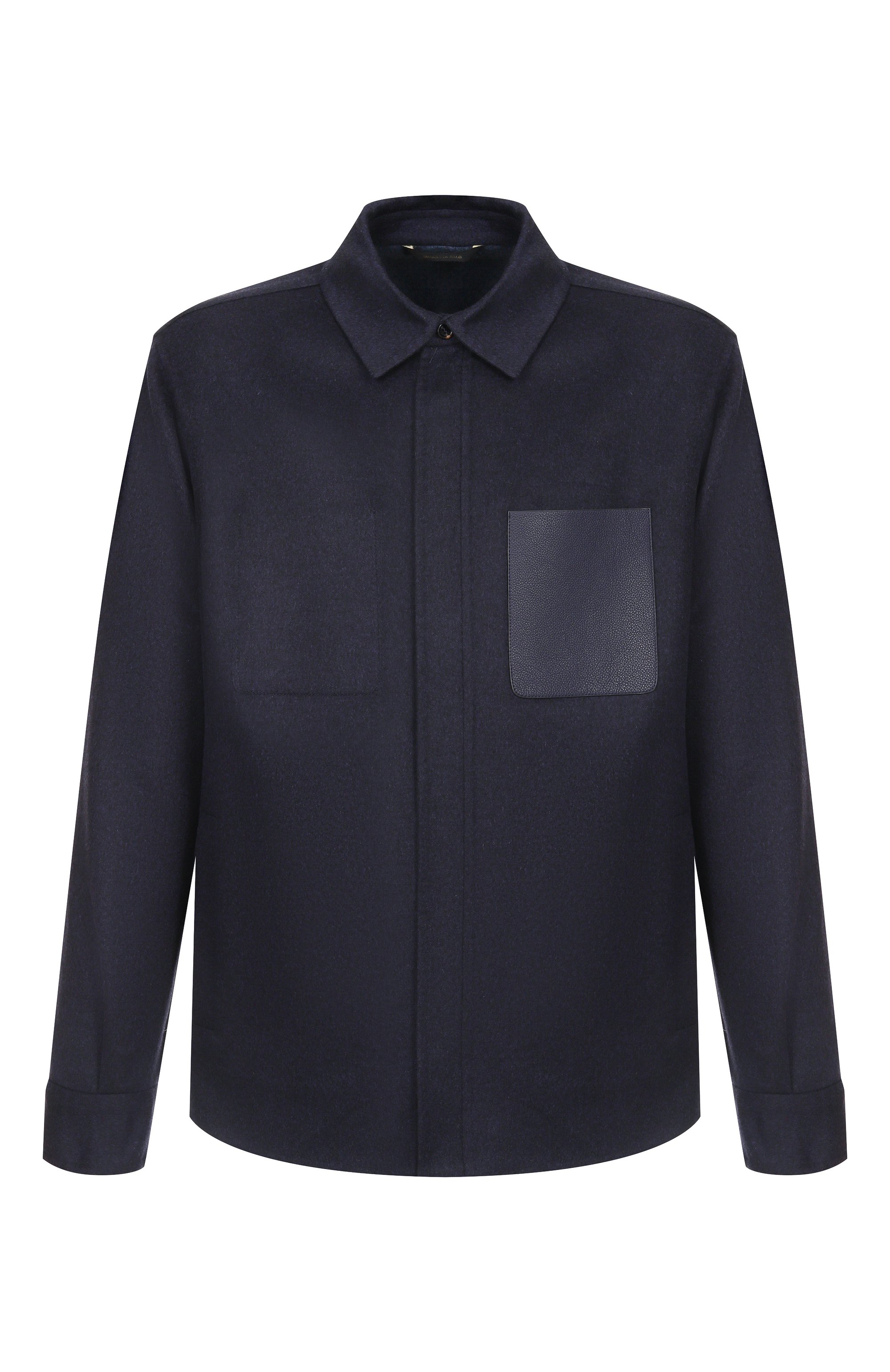 Куртка-рубашка из шерсти и кашемира ZILLI, арт. DBLA04M024450034U, фото 1