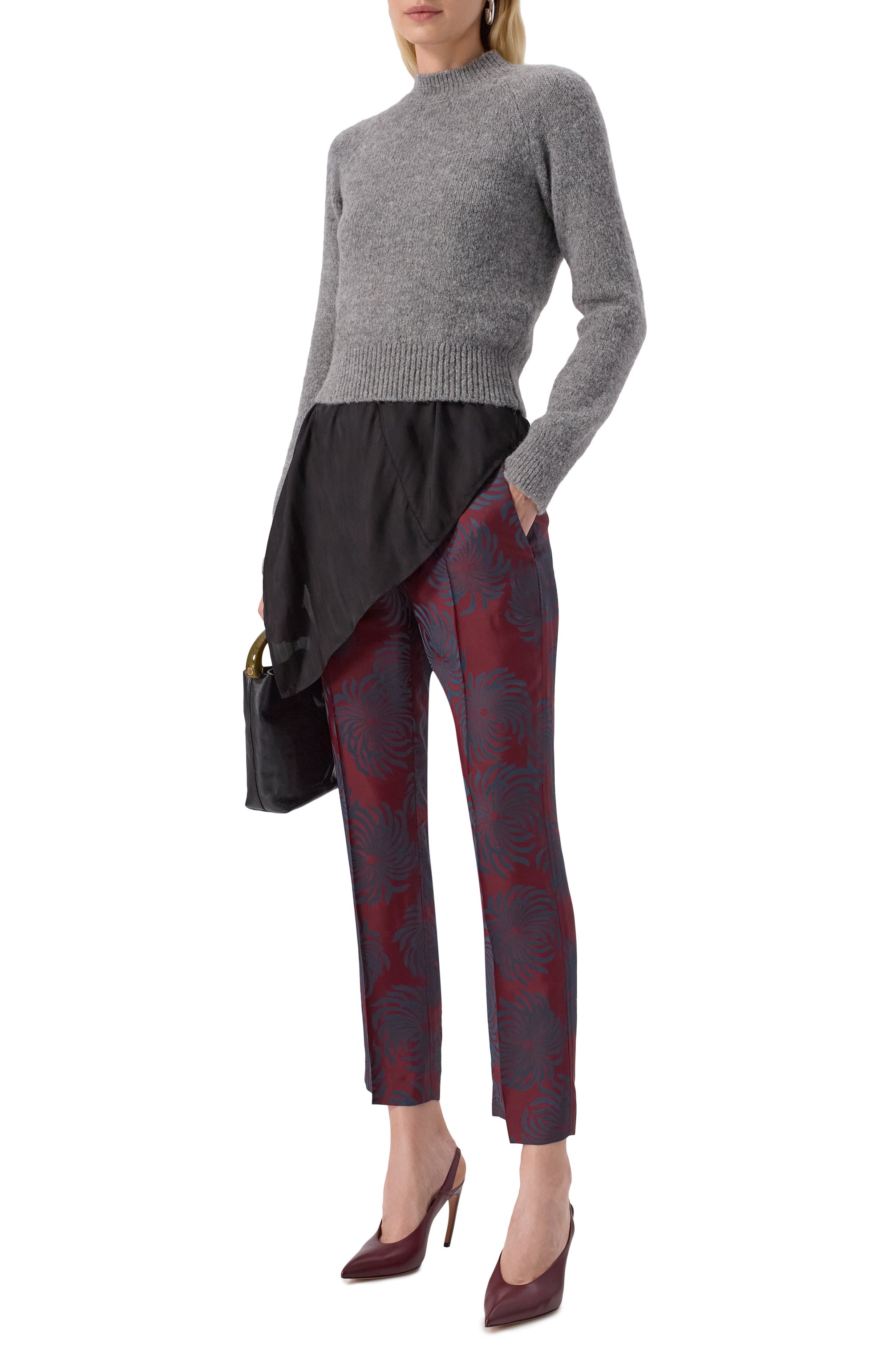 Шерстяной свитер DRIES VAN NOTEN, арт. 011225-2709-804, фото 2