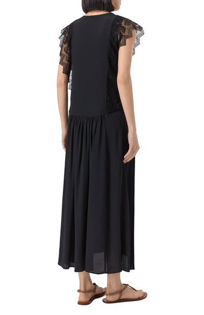 Платье BEATRICE .B черного цвета по цене 55250 руб., арт. 25FE6487T0RRE, фото 4 Платье BEATRICE .B, арт. 25FE6487T0RRE, фото 4