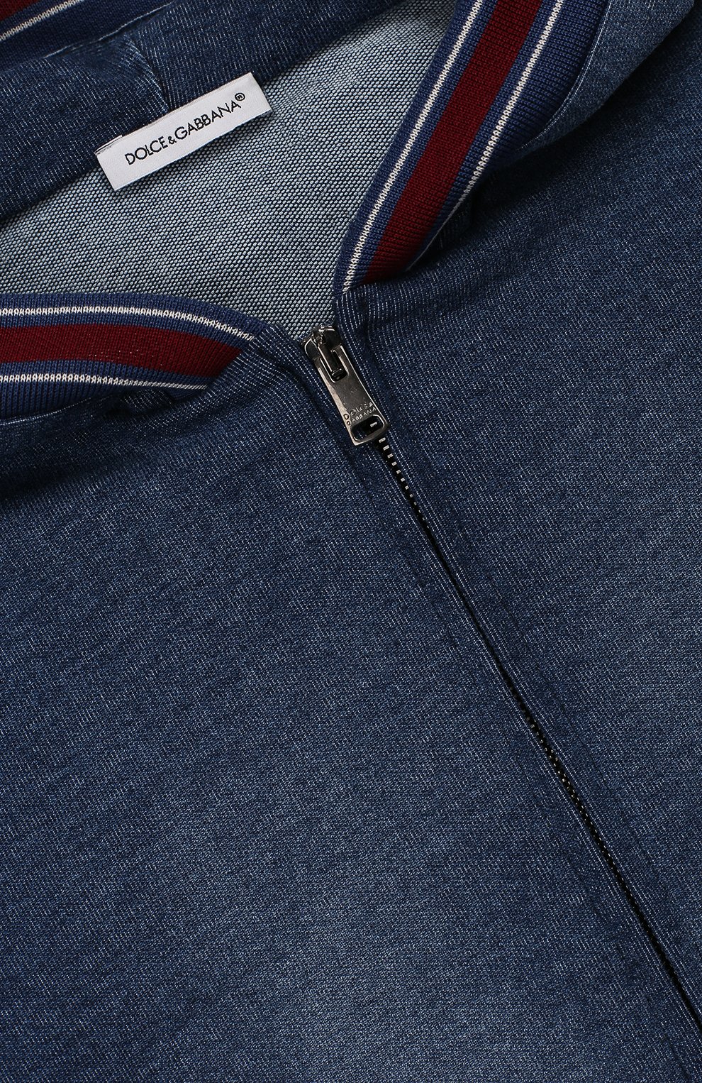 Джинсовый бомбер с капюшоном DOLCE & GABBANA, арт. L4JW7W/G7VMV/2-6, фото 3