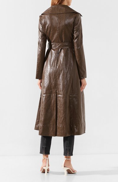 Плащ с поясом REJINA PYO, арт. A083/FAUX LEATHER, фото 4