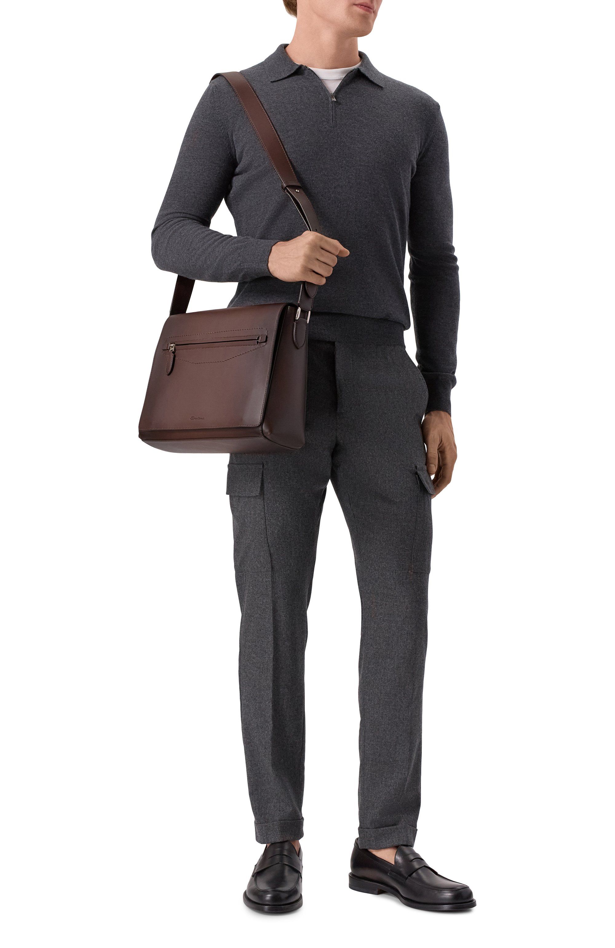 Сумка SANTONI, арт. UIBBA2689BS-AFSES26, фото 7