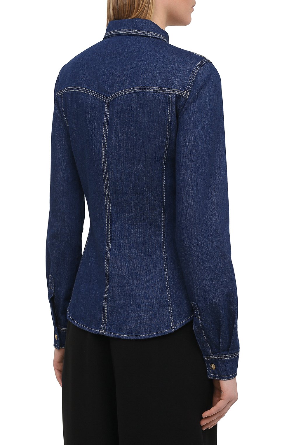 Джинсовая рубашка VERSACE JEANS COUTURE, арт. B0HWA61I-WDP251/APU54, фото 4