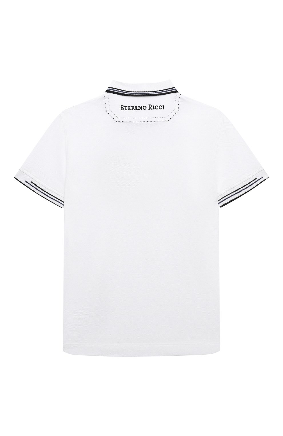 Хлопковое поло STEFANO RICCI JUNIOR, арт. KY11027P31/Y23150, фото 2