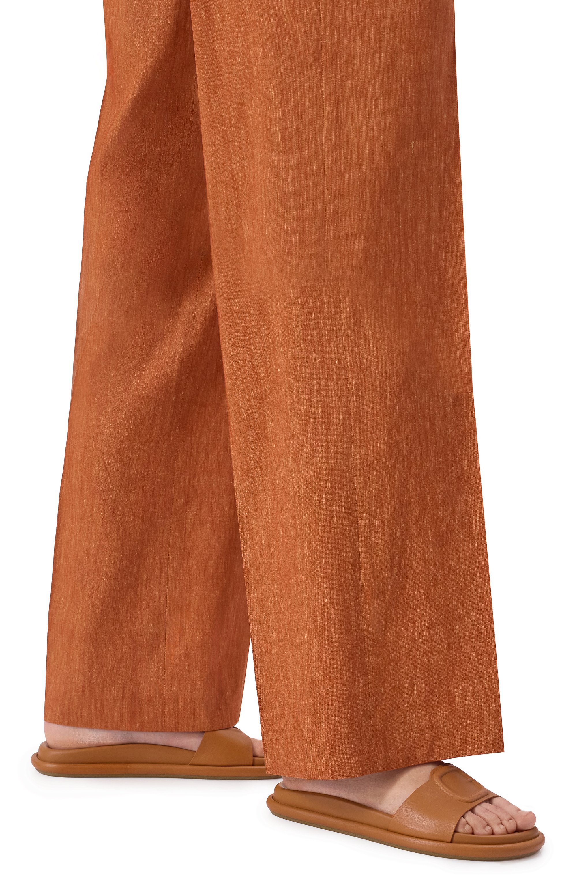 Кожаные шлепанцы SANTONI, арт. WHXG71409G0MTKED, фото 3