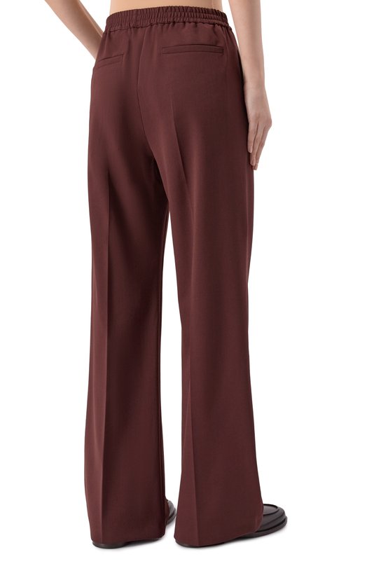 Брюки Weekend Max Mara PETRA Бордовый  PETRA Фото 4