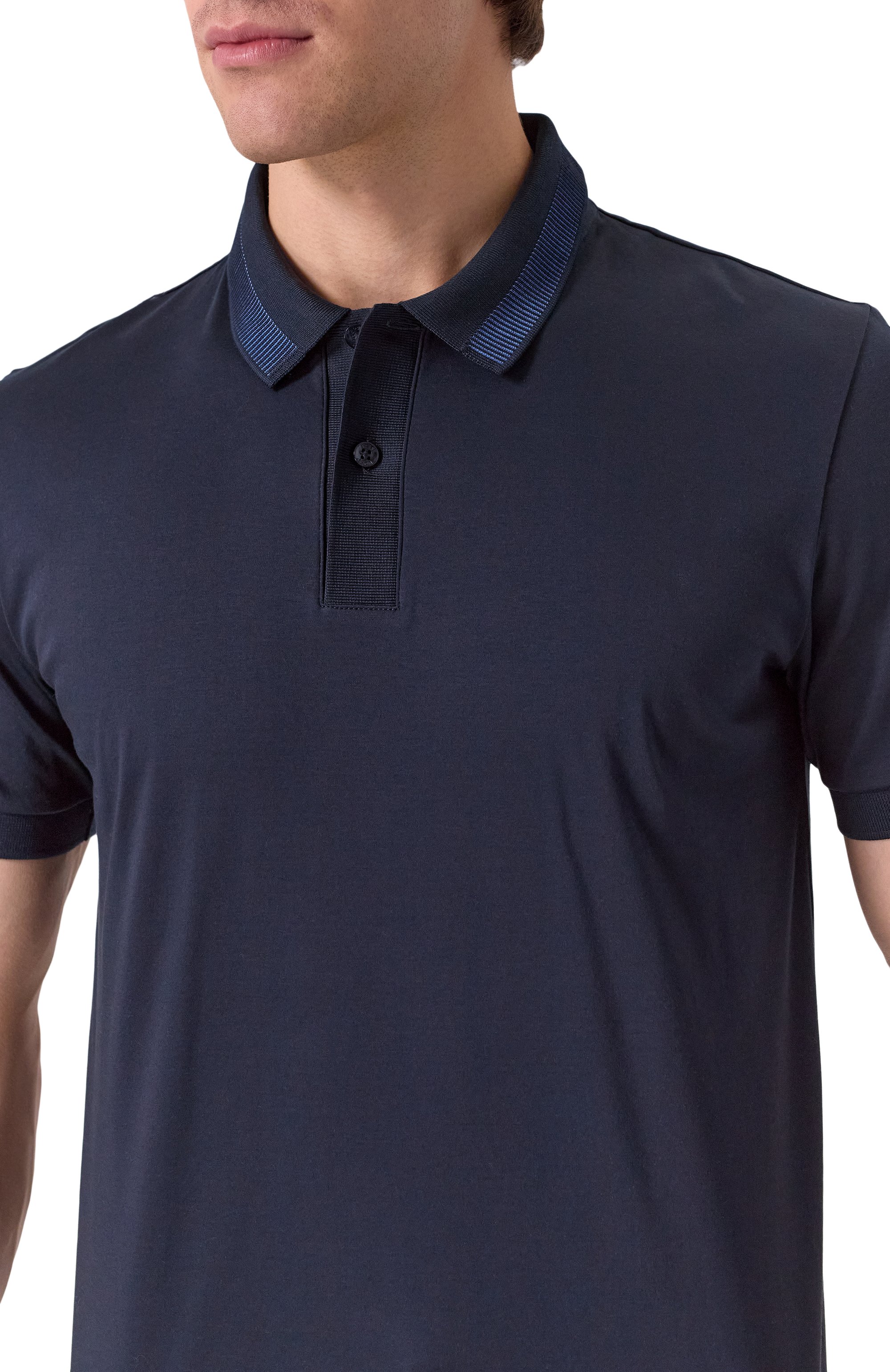 Хлопковое поло BOSS, арт. 50531791, фото 5