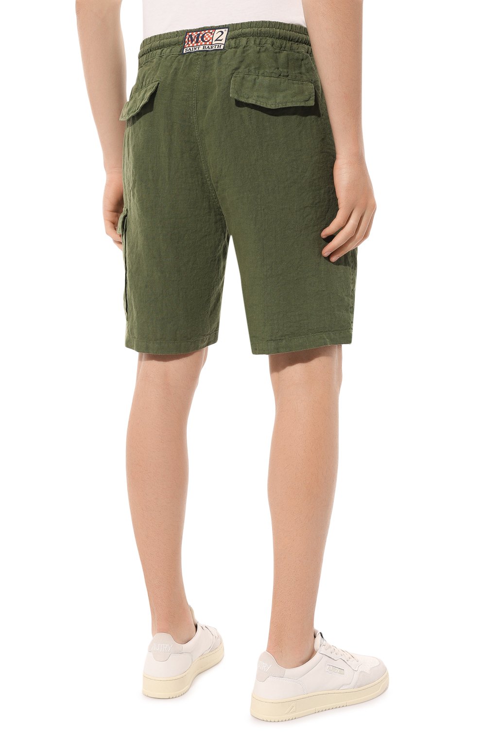 Льняные шорты MC2 SAINT BARTH, арт. STBM/MARSEILLE/00513D, фото 4