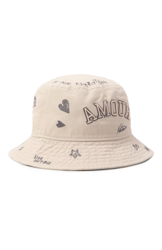 Хлопковая панама Zadig&Voltaire x New Era Zadig and Voltaire 0WHT01146 Бежевый 0WHT01146