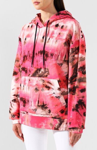 Хлопковое худи MSGM разноцветного цвета по цене 38150 руб., арт. 2642MDM180X 195363, фото 3 Хлопковое худи MSGM, арт. 2642MDM180X 195363, фото 3