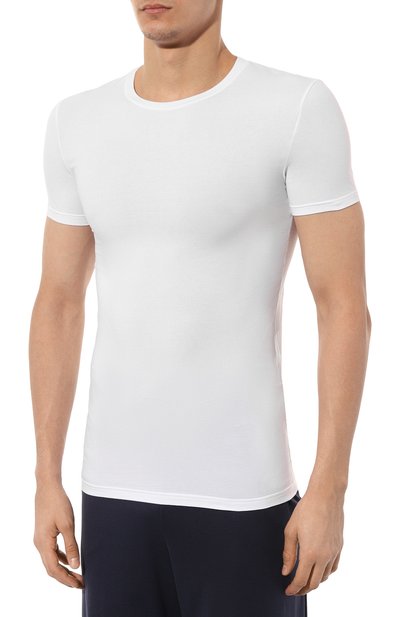 Хлопковая футболка ZEGNA, арт. N2M200090, фото 3