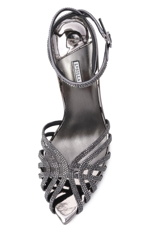 Кожаные босоножки Embrace 110 Le Silla 2310B100RCPPMRA Серый  2310B100RCPPMRA Фото 6