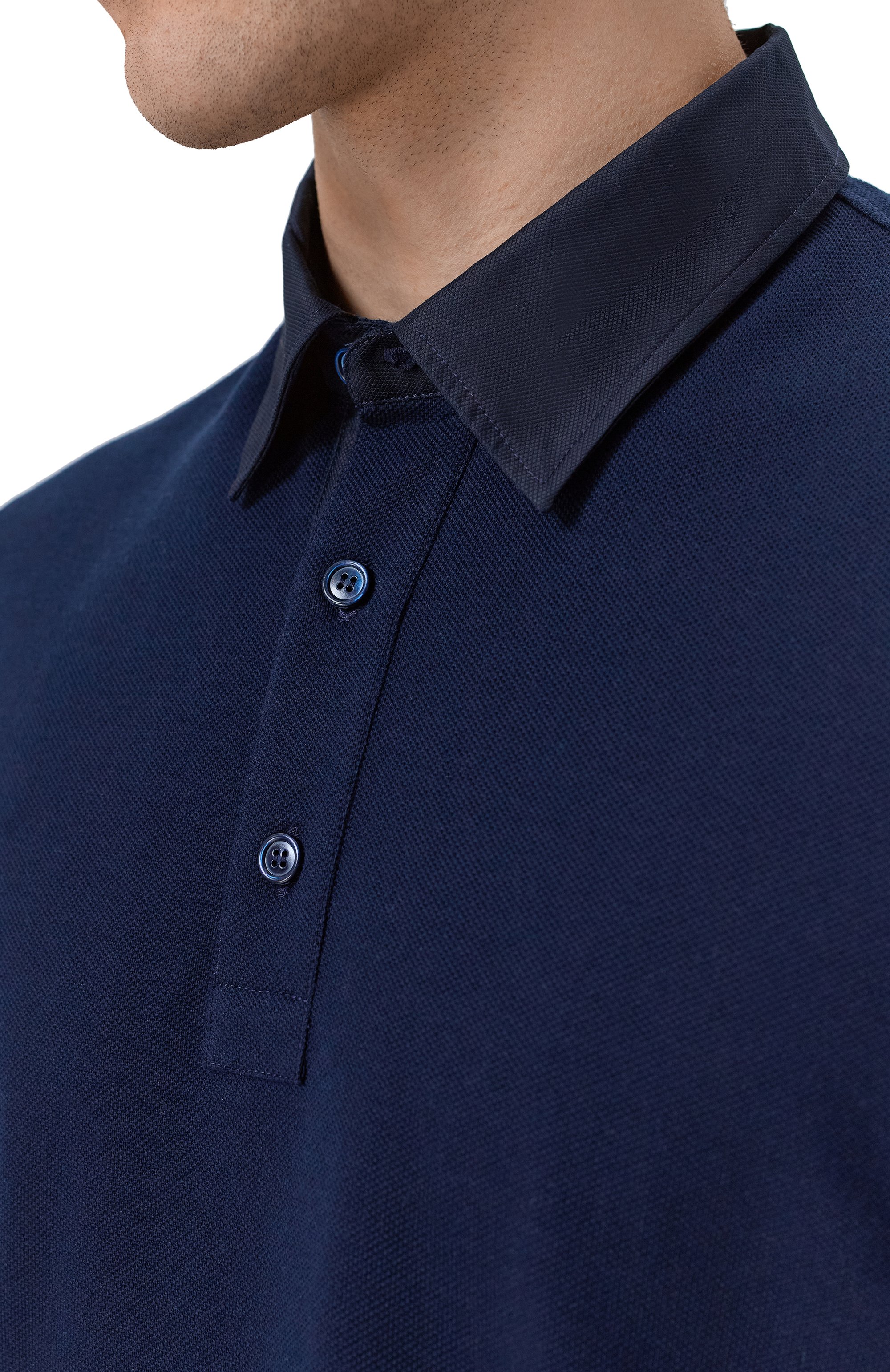 Хлопковое поло BRIONI, арт. UJUP0L/PA627, фото 5