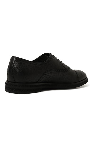 Кожаные оксфорды BARRETT черного цвета по цене 69950 руб., арт. 222U013.8, фото 5 Кожаные оксфорды BARRETT, арт. 222U013.8, фото 5