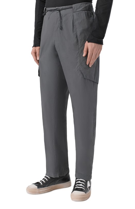 Хлопковые брюки Transit CFUTRCB115 Серый  CFUTRCB115 Фото 3