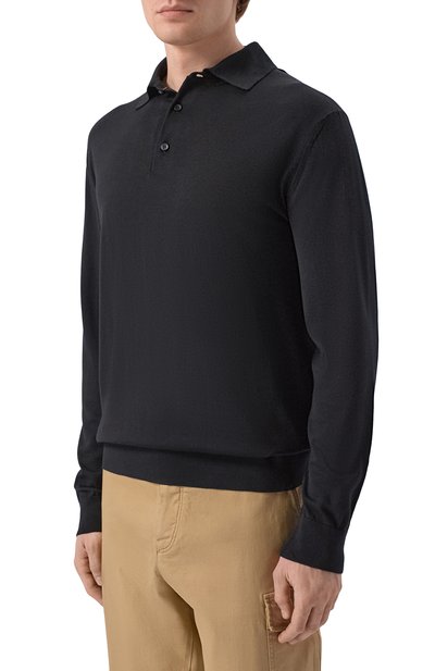 Шерстяное поло PAUL&SHARK, арт. 99311031, фото 3