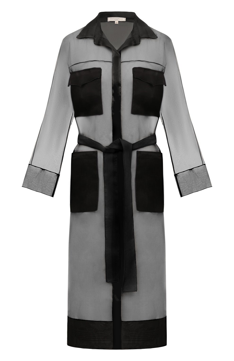 Шелковое пальто ANTONELLI FIRENZE, арт. J7459L/256, фото 1